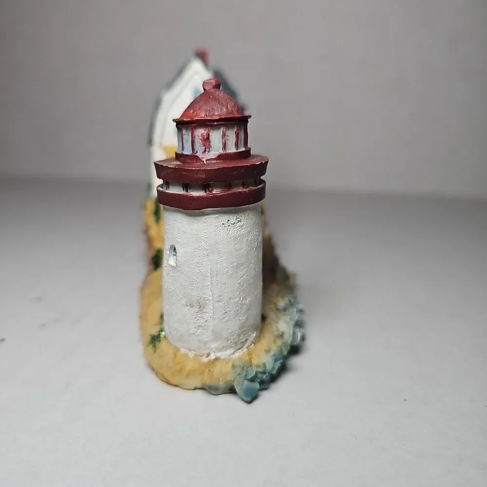 Lighthouse Collection Hand Painted Marshall Point Maine 4 Inch